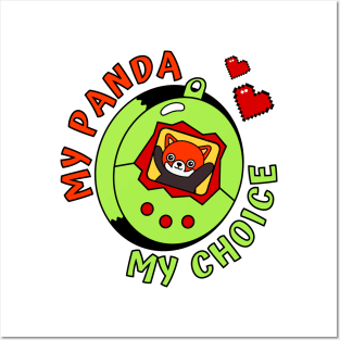 Turning Red My Panda My Choice Posters and Art